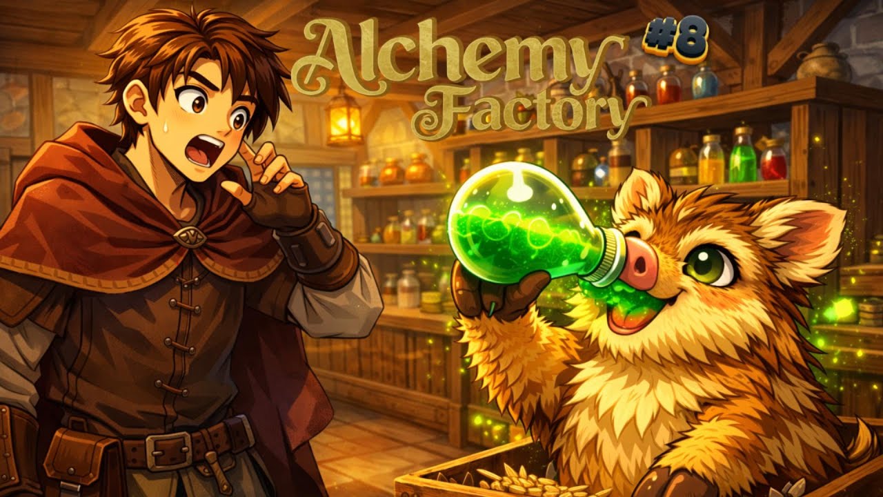 Alchemy Factory #8  On refait notre boutique, et le résultat est vraiment cool !!