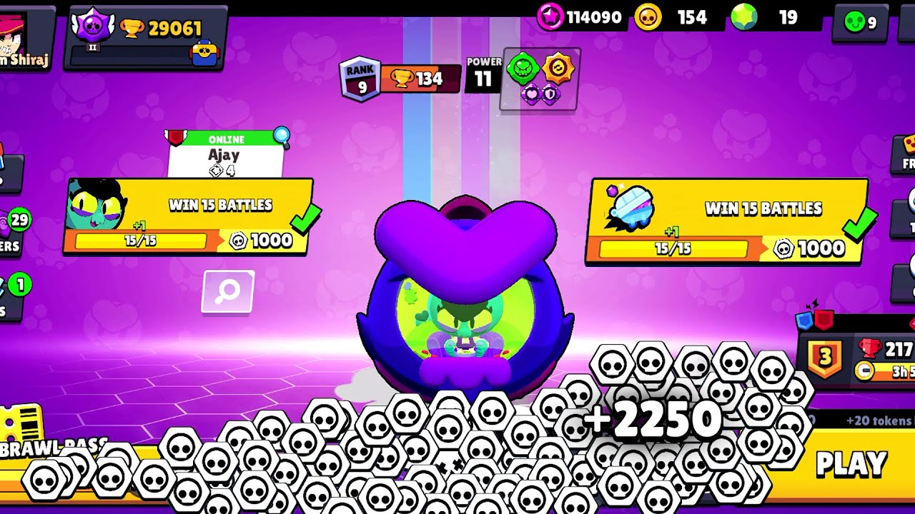Complete 1000 Token Quest with EVE | Brawl Stars Quest