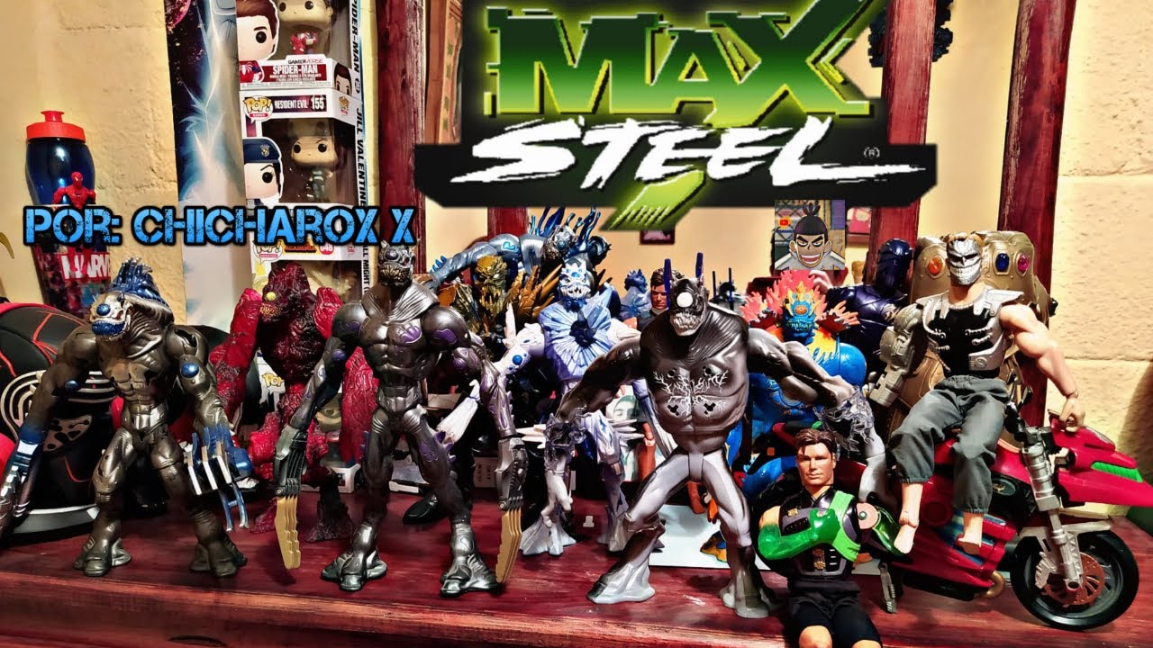 Colección de elementors y algunos de la saga de max steel !!