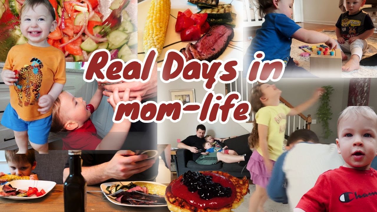 twin mom of 4 young kids days in the life