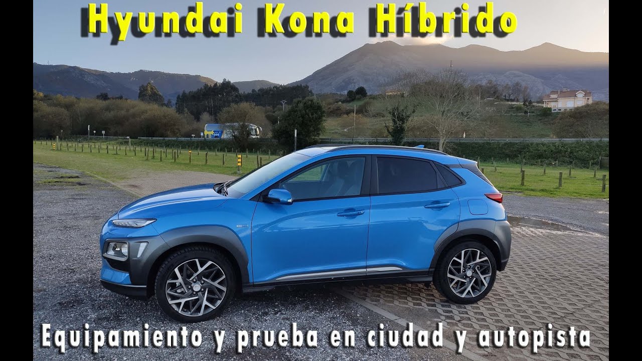 Hyundai Kona Híbrido /equipamiento / prueba / análisis / ciudad y autopista (Parte 1)
