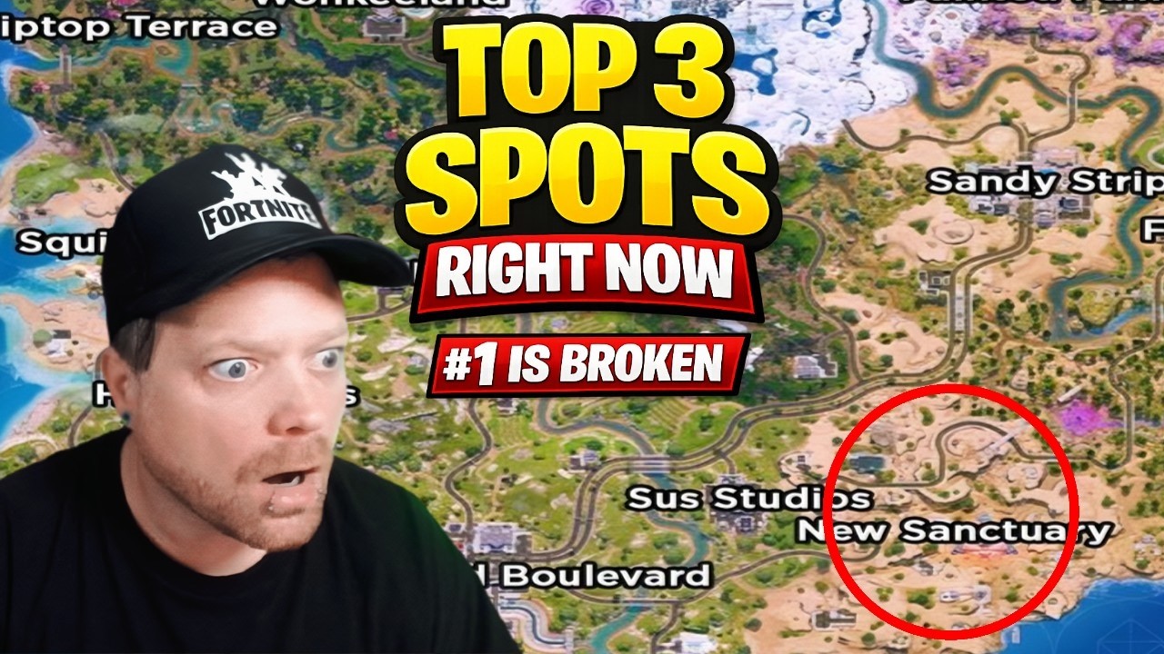 Top 3 BEST Landing Spots in Fortnite RIGHT NOW (Easy Wins + INSANE Loot!) 👀🔥