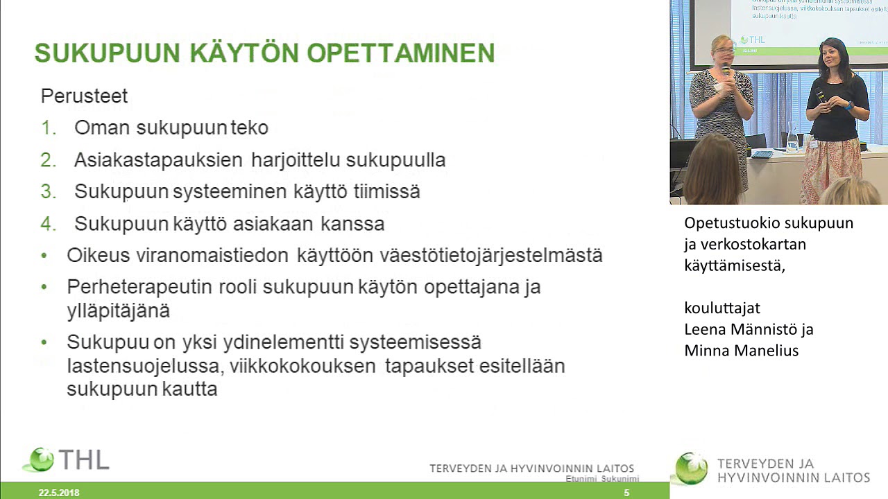 Opetustuokio sukupuun ja verkostokartan k&auml;ytt&auml;misest&auml;