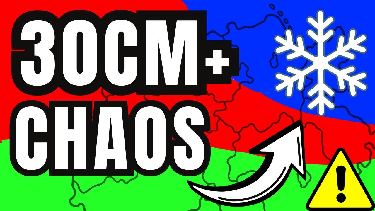 DEUTSCHLAND GETEILT! ⚔️ Norden erfriert, Süden säuft ab! Wo der Schnee liegen bleibt ❄️🌧️