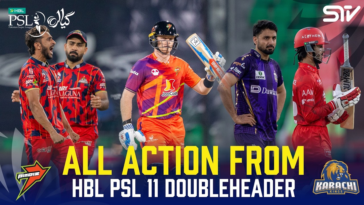 All Action from PSL 11 Doubleheader | HBL PSL 11 | MZB1J