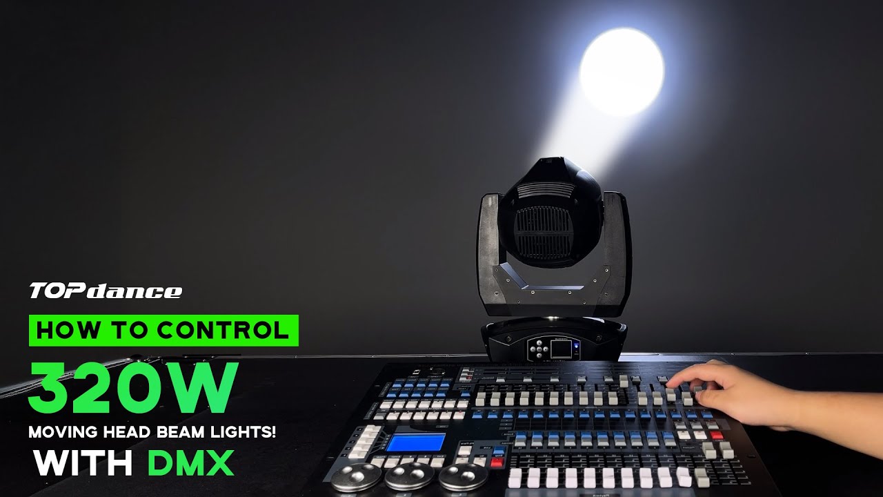 Ultimate DMX Guide: Mastering 320W Moving Head Beam Lights