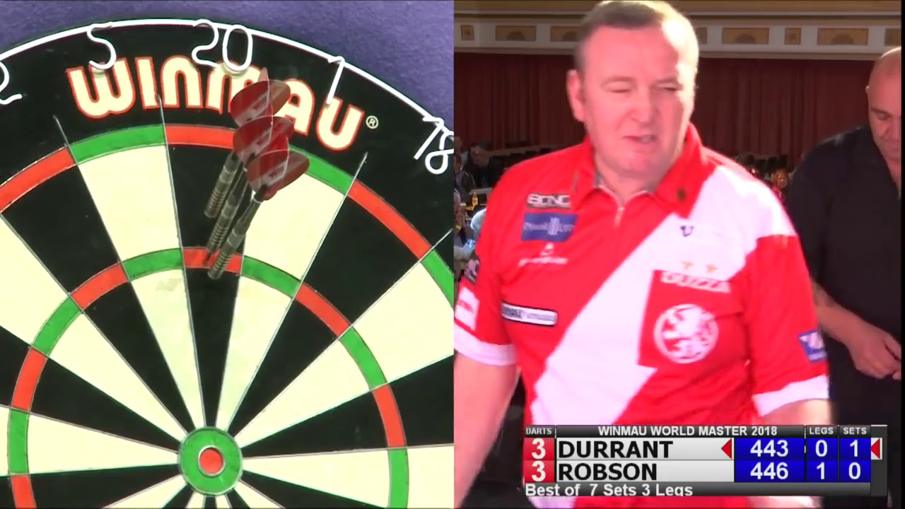 Durrant v Robson Darts World Masters 2018 Quarter Final