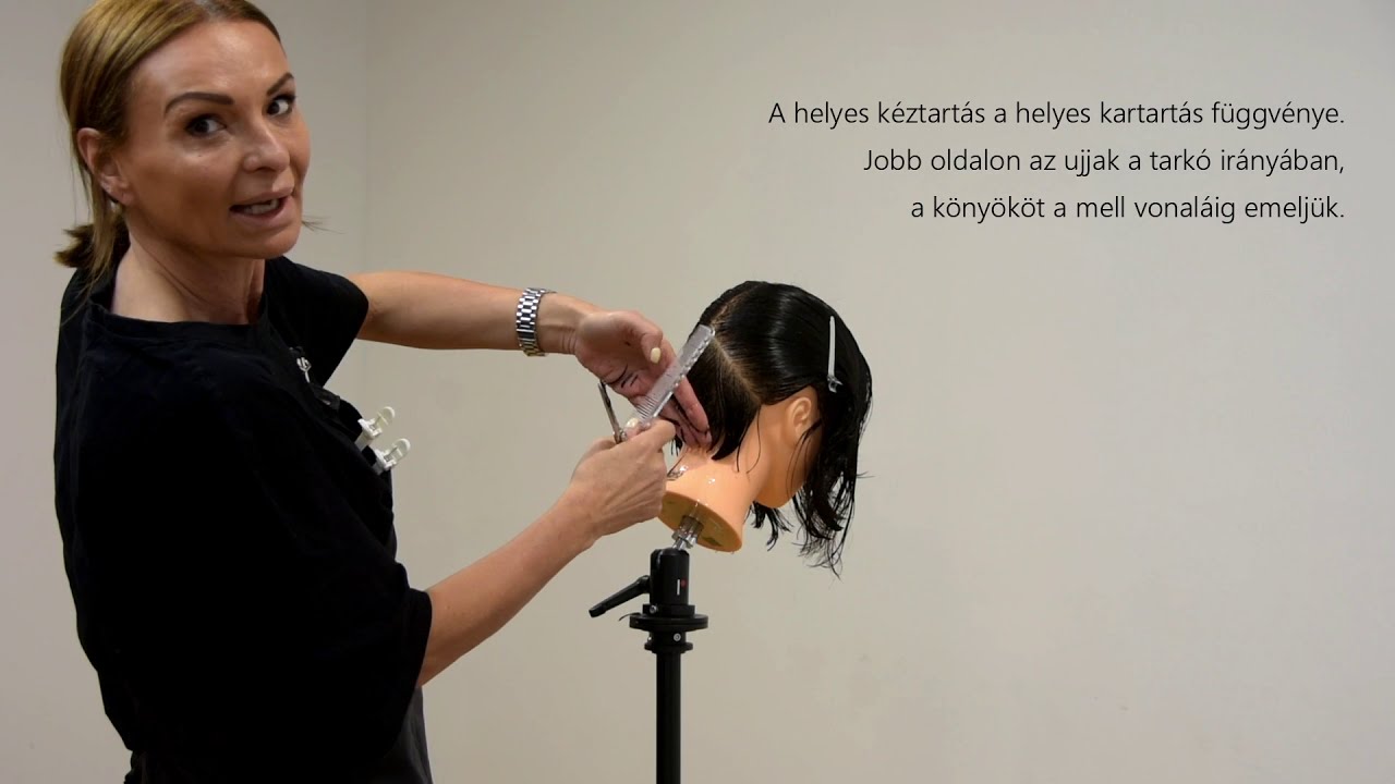 Bob hajvágás/ Bob Haircut tutorial by HCA