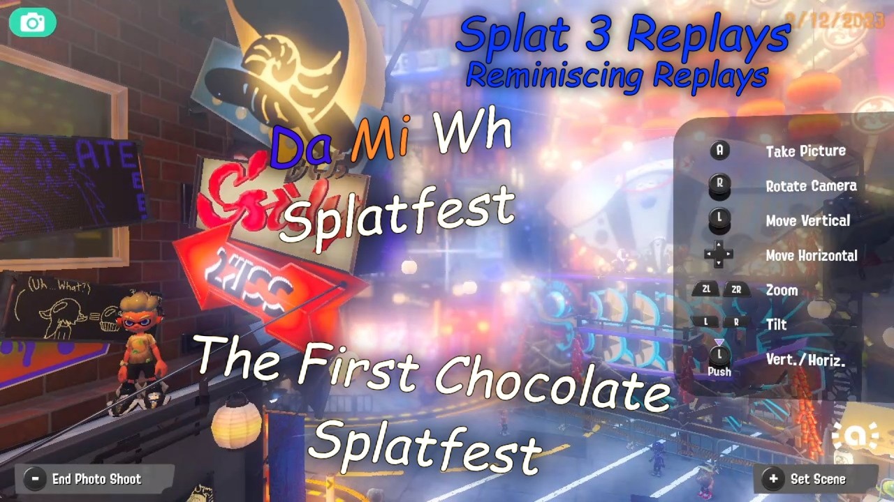 S3 Replays: The first Chocolate Splatfest (Dark-Milk-White Splatfest) (Reminiscing Replays)