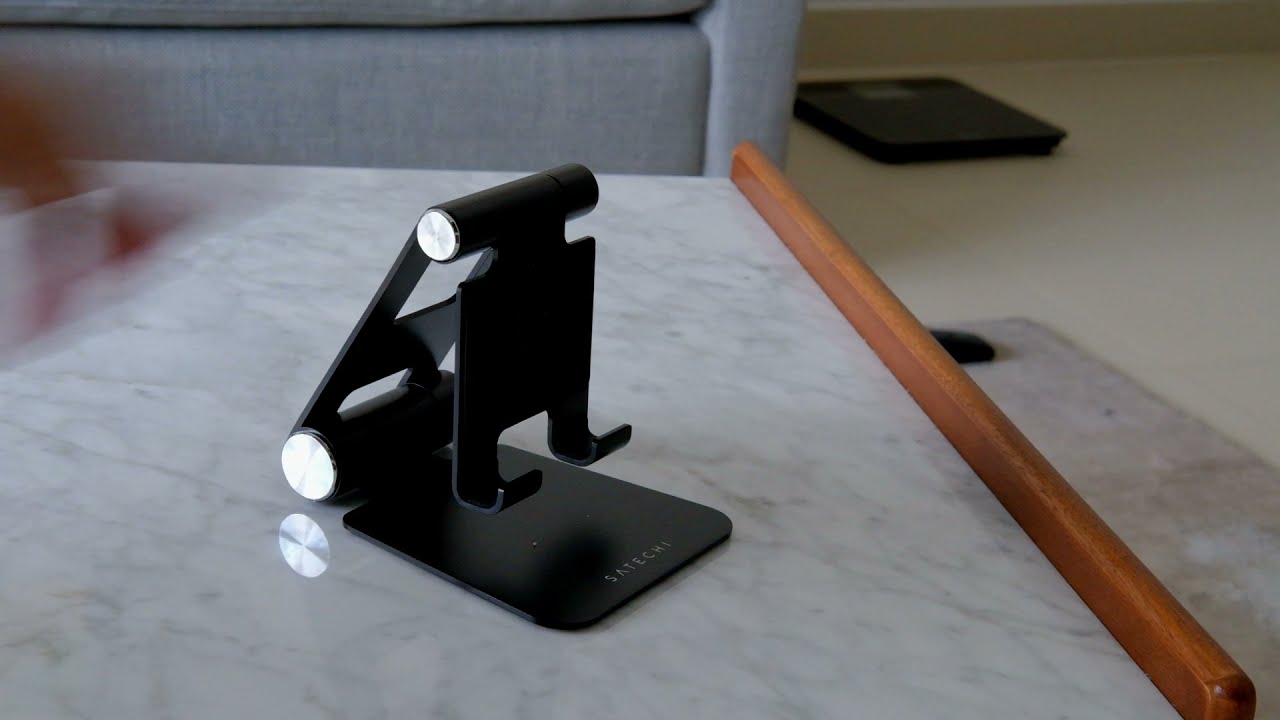 അൺബോക്സിംഗ് - SATECHI R1 ALUMINUM HINGE HOLDER FOLDABLE STAND