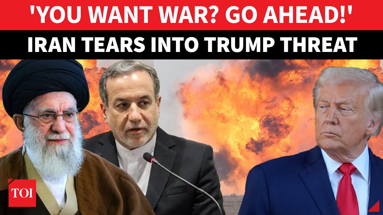 'WILL FIGHT & CRUSH AMERICA': Iran FIRES Back At Trump Over War Threat As Khamenei Crushes Rioters
