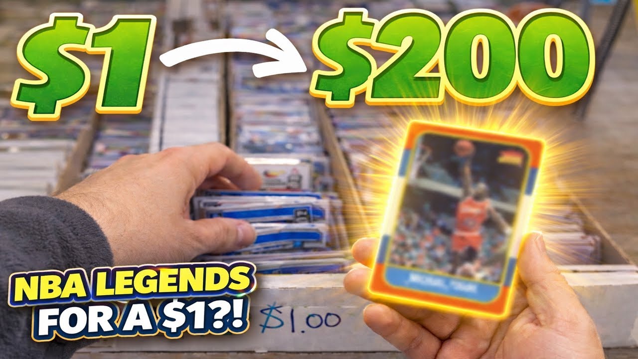 I Bought $1 Sports Cards and made INSANE PROFIT!?!