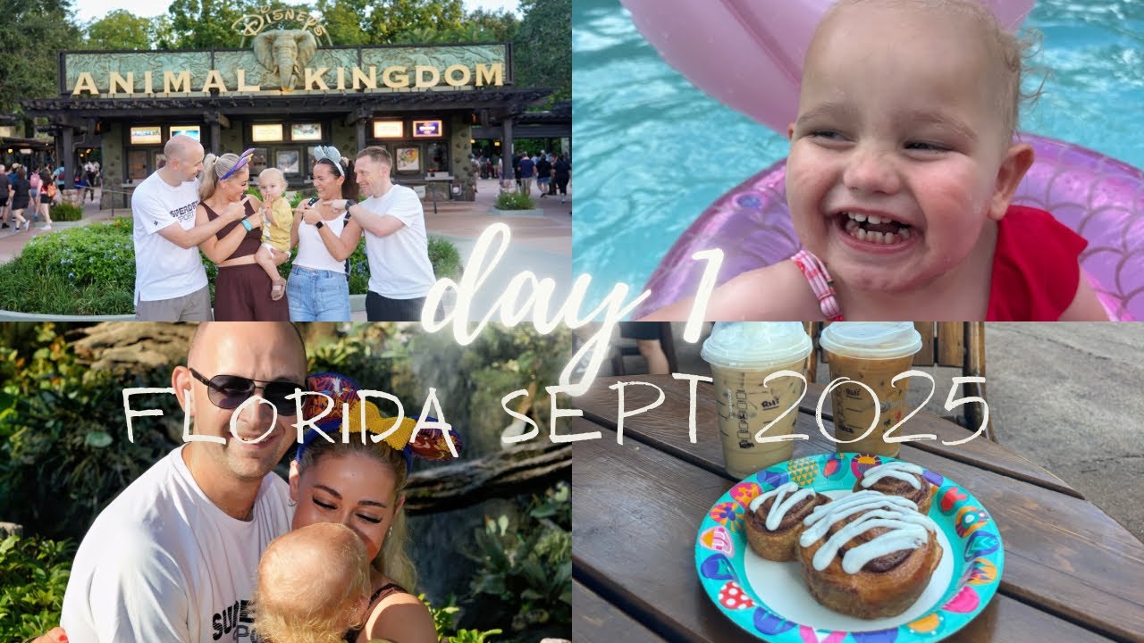 Видеоблог Walt Disney World | День 1 | Царство животных, Сплитсвилл, Дисней-Спрингс