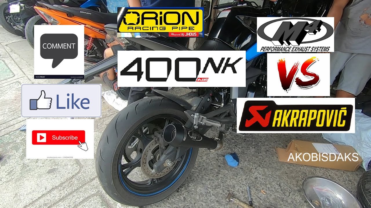 NK400 EXHAUST MUFFLER TUNOG LATA?