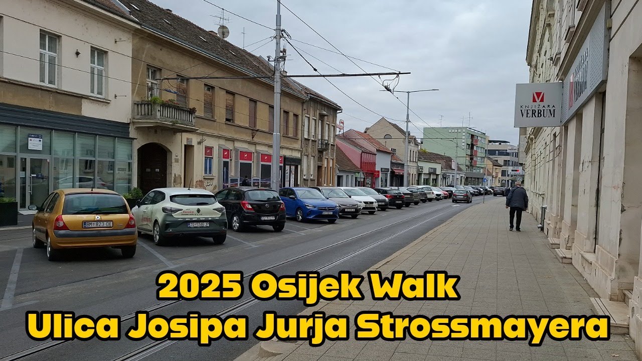 2025 Osijek Walk | Ulica Josipa Jurja Strossmayera