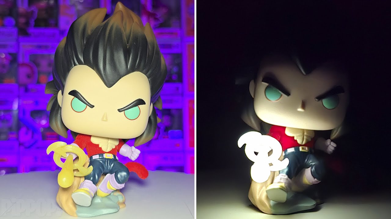 SUPER SAIYAN 4 VEGETA 2078 FLOCKED GLOW CHASE | UNBOXING FUNKO POP DRAGON BALL GT