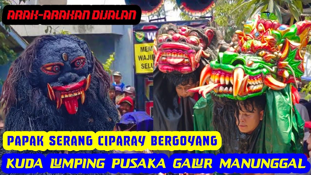 Papak serang ciparay begoyang🔥bareng kuda lumping pusaka galur manunggal‼️@kampoeng_gerandong90 