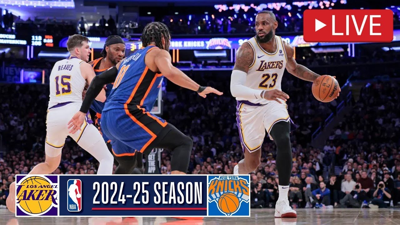 LIVE! LA Lakers vs New York Knicks | February 1, 2025 | Knicks vs Lakers NBA LIVE 2K25