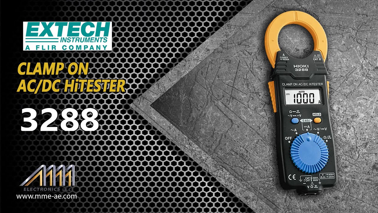 🔥 The Ultimate Electrical Testing Tool: hioki CLAMP ON AC/DC HiTESTER 3288 - In-Depth Introduction!