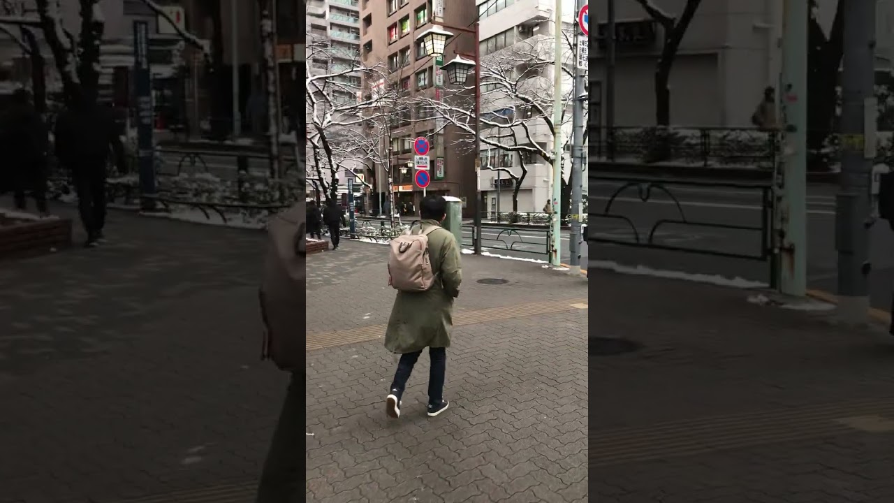 8 February 2026 Snow ⛄️ ❄️ Live In Nakano Tokyo Japan 