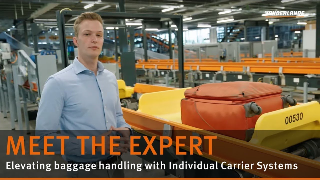 Elevating baggage handling with Individual Carrier Systems | Meet the Expert | Vanderlande