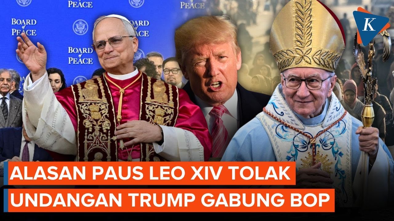 Apa Alasan Paus Leo XIV Tolak Bergabung Board of Peace?