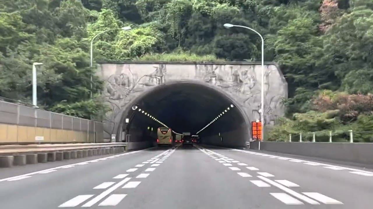 【無音】東名高速道路　足柄サービスエリアから厚木インター 2022.09.05 Japanese highway Ashigara-Atsugi