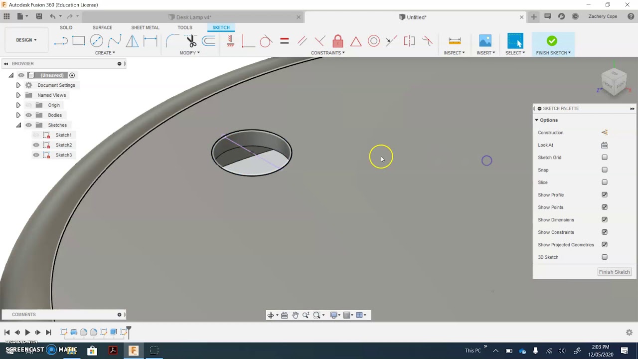 Desklamp Arm Tutorial