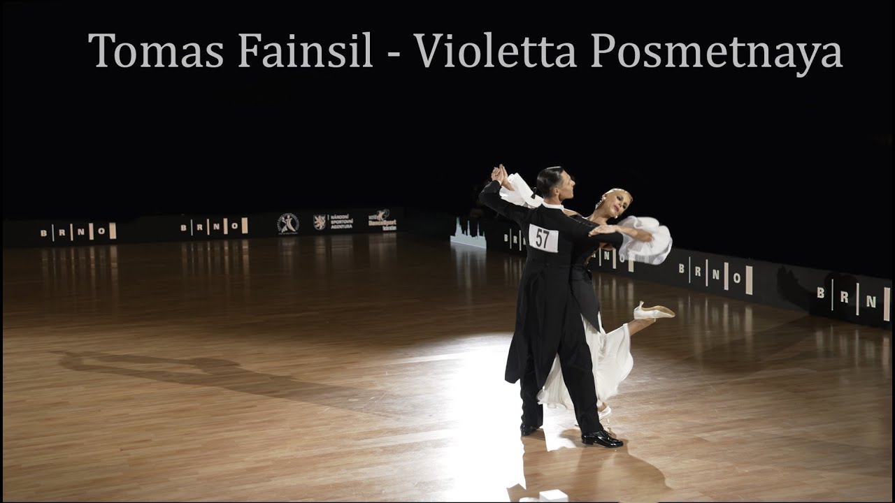 Tomas Fainsil - Violetta Posmetnaya.Slow Walz.  WDSF World Championship Standard 2021.