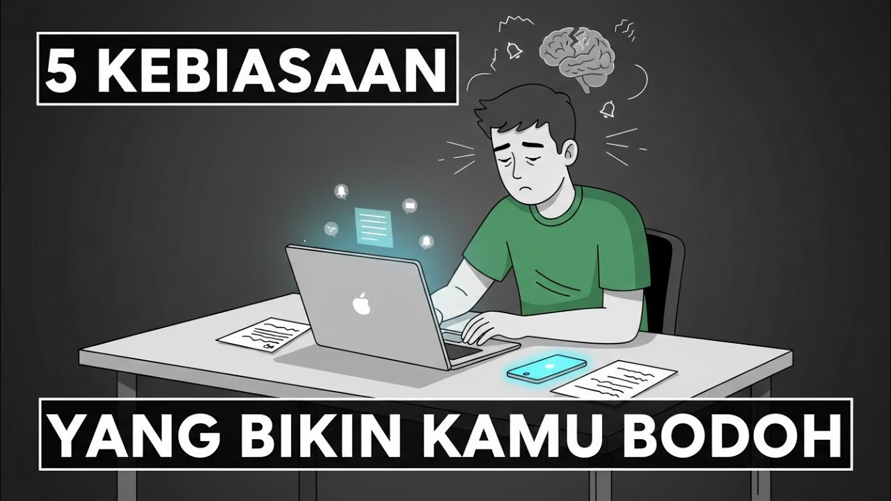 Stop Lakuin Ini Kalau Nggak Mau Jadi Makin Bodoh‼️