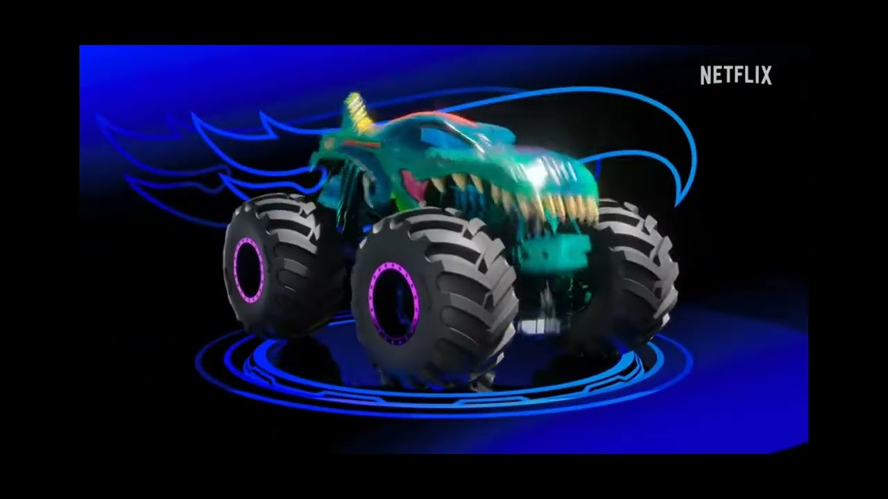Hot wheels let's race monster truck Mega Wrex