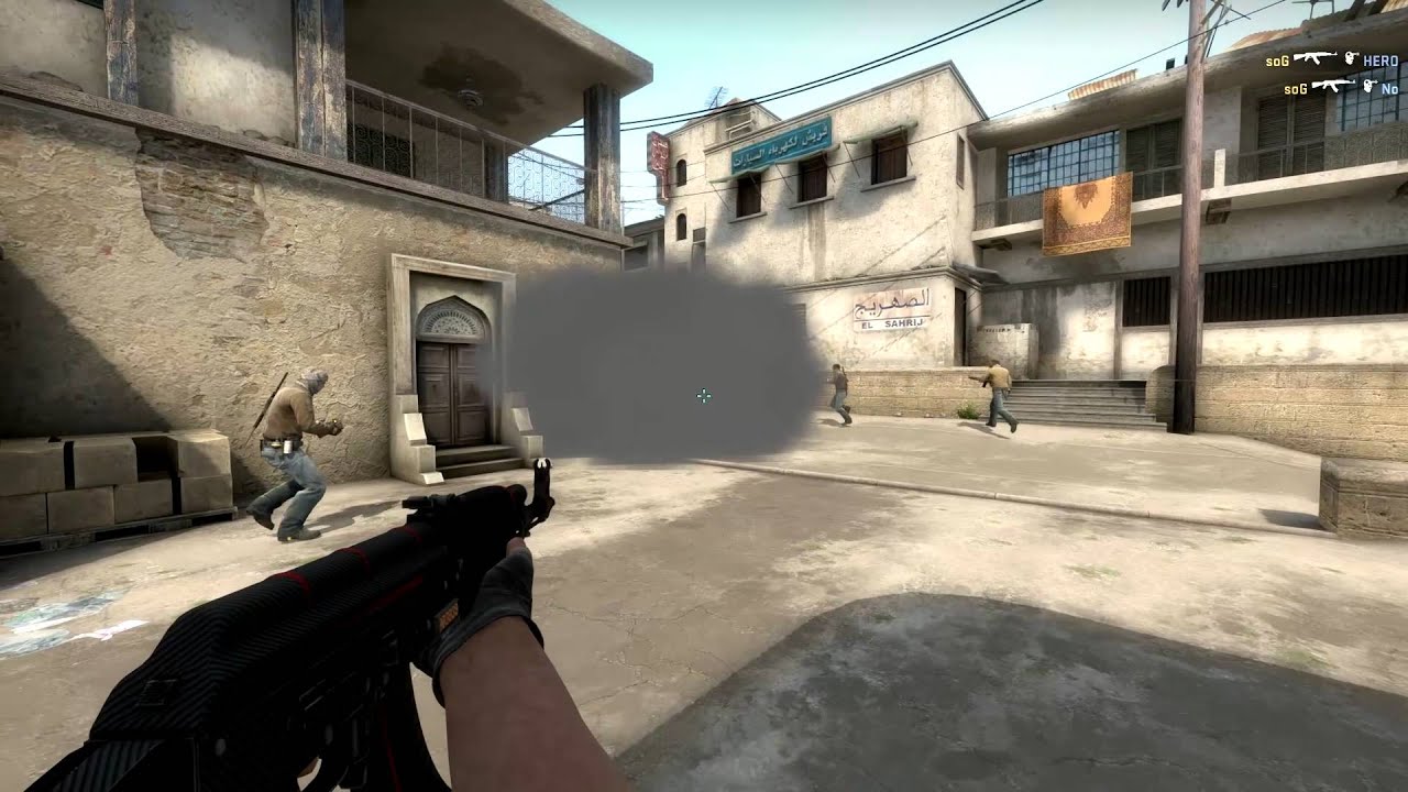 CS:GO | 1v4 + Smoke Spray | soG