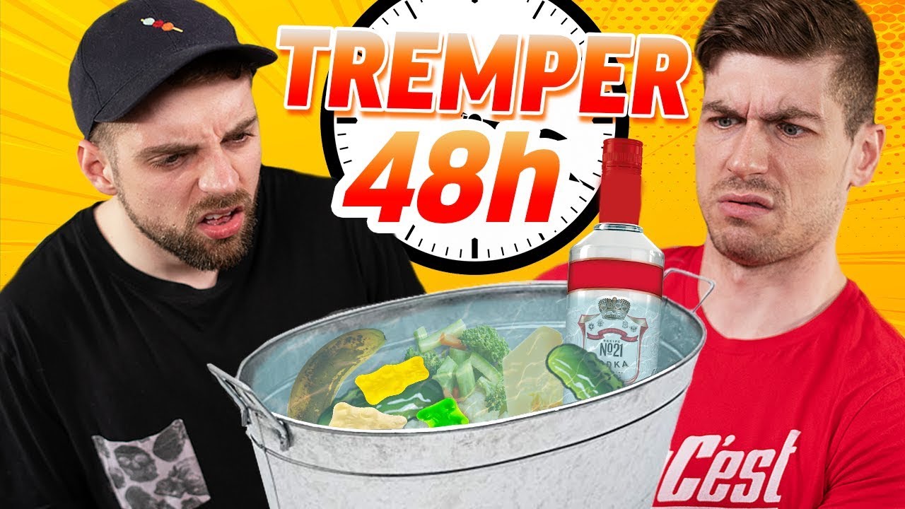 TREMPER 48 HEURES DANS LA VODKA ET LE MANGER