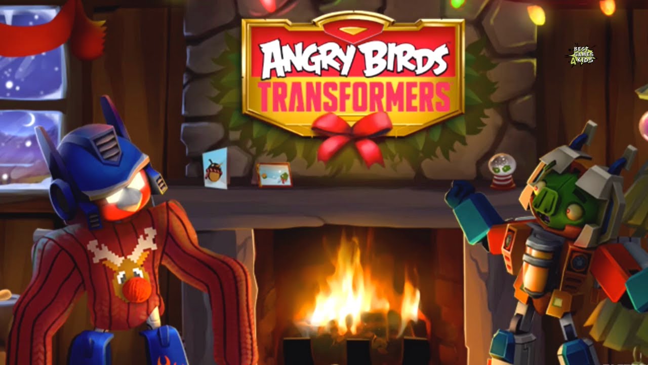 Angry Birds Transformers 🐤 DESTROY! No need for slingshots when you have LASERS!