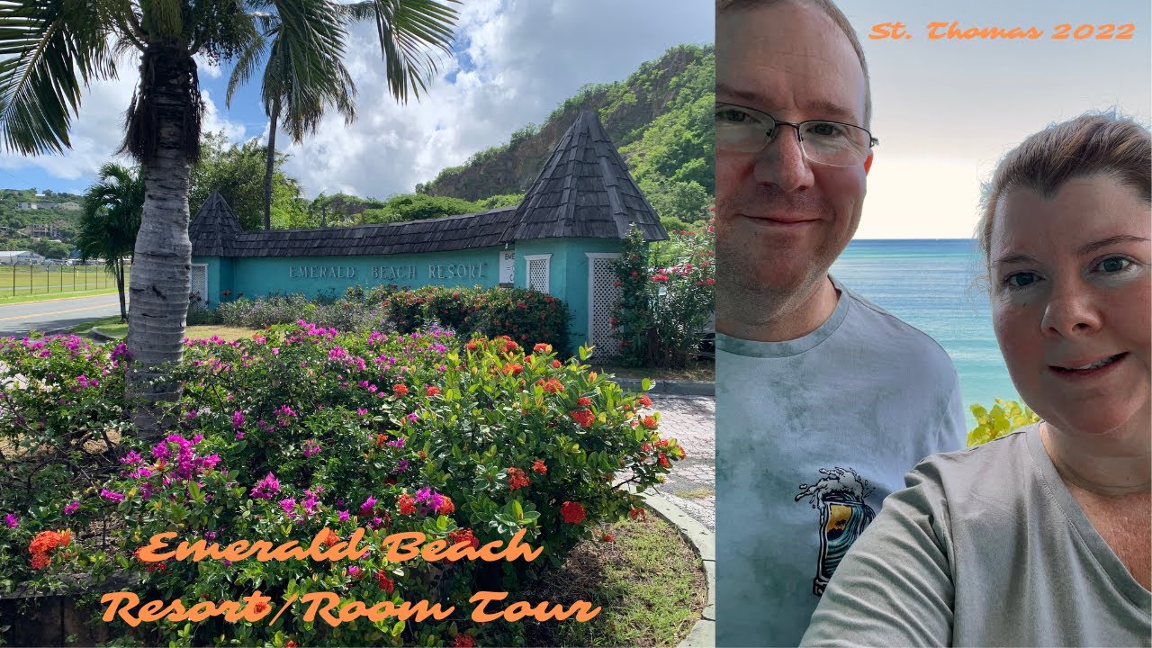 Отель Emerald Beach Resort на острове Сент-Томас, тур по отелю/номеру 1306