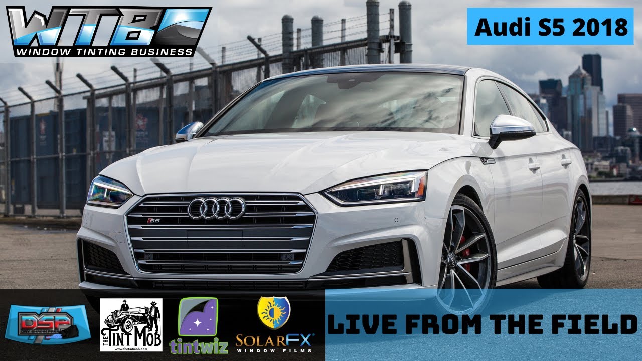 LIVE: Audi S5 | How To Tint A Car By Hand | By Sun Solutions Tinting