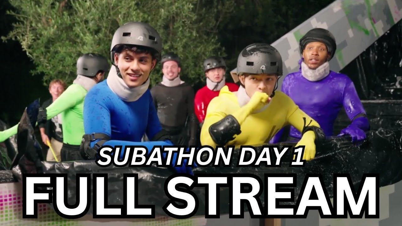 1 OCT - FAZE SUBATHON 2 DAY 1: House Reveal, Slippery Stairs, Bruno Mars, DJ Sets!
