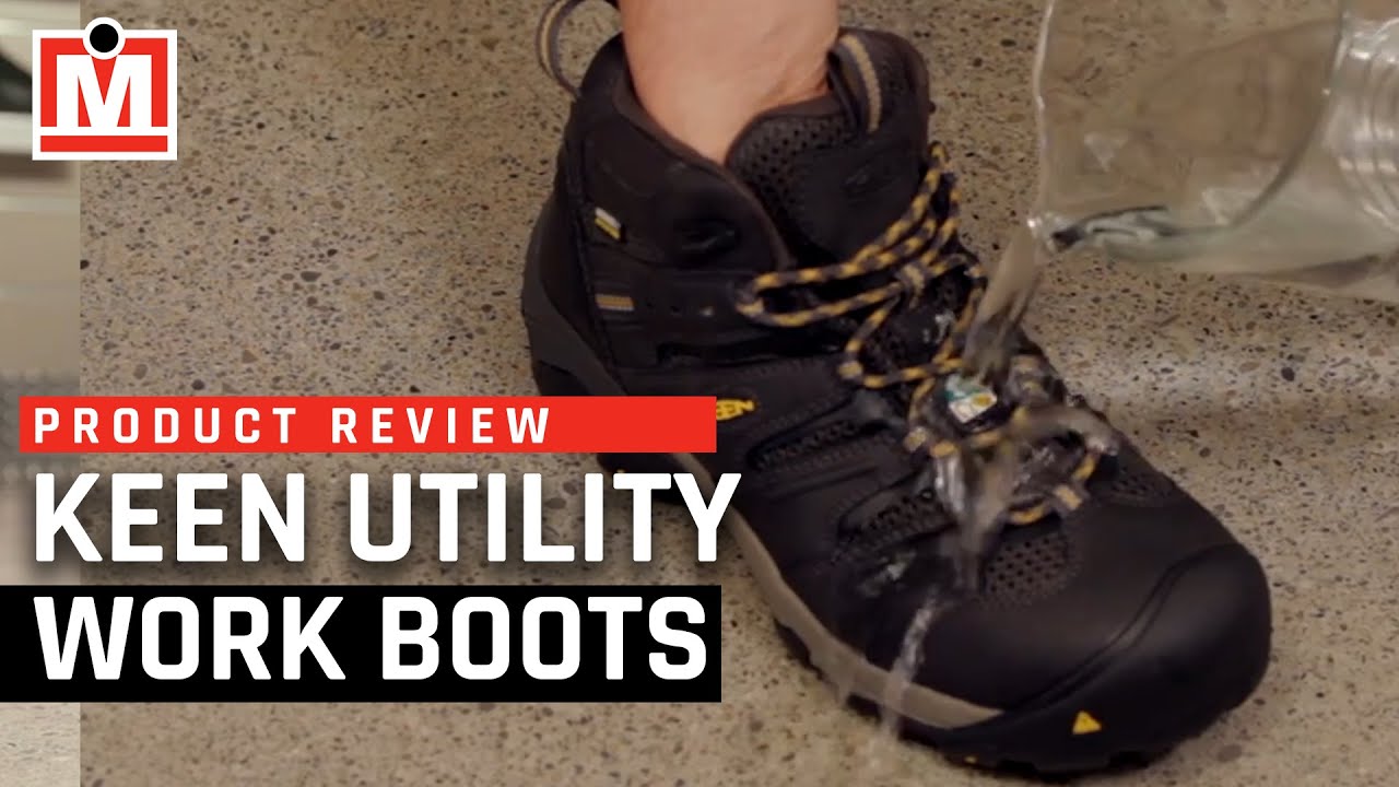 Product Review KEEN Utility Lansing Mid  Work Boot | Mister Safety Shoes