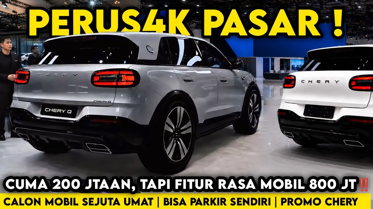 DAHSYAT‼️MELUNCUR CALON MOBIL SEJUTA UMAT Raja EV TERMURAH CHERY Seharga LCGC | Promo Makin Menggila