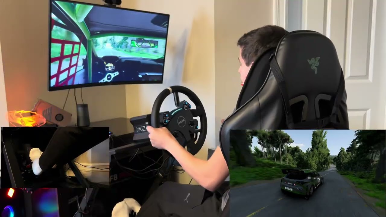 Beamng.Drive rally driving!