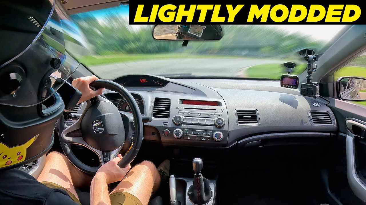 Мой Civic SI 8-го поколения OEM+ просто бомбанул во второй день на треке