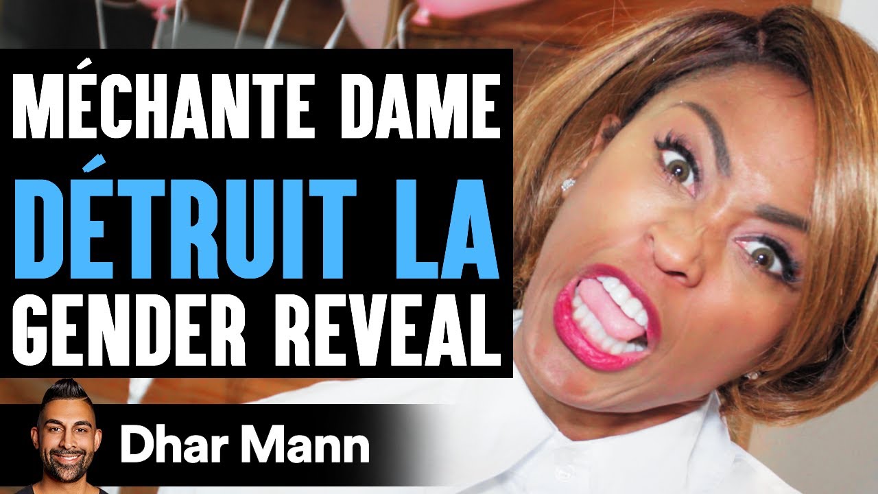 Méchante Dame DÉTRUIT LA Gender Reveal | Dhar Mann