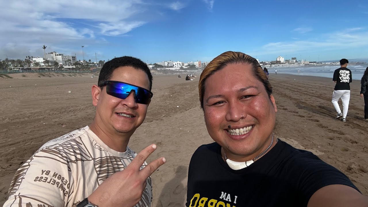 Playa Ain Diab de Casablanca 🇲🇦 Marruecos • Comida Rápida Marroquí • 3 de octubre 2024