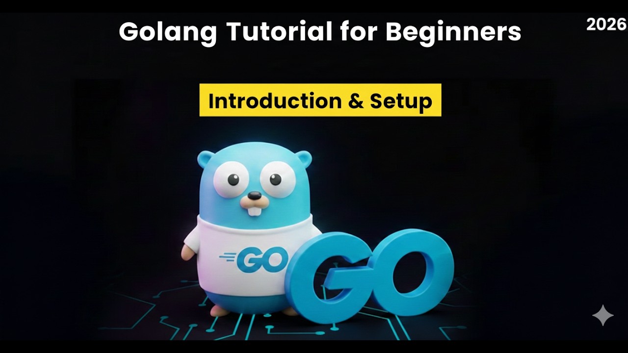 Golang Tutorial for Beginners - Introduction & Setup