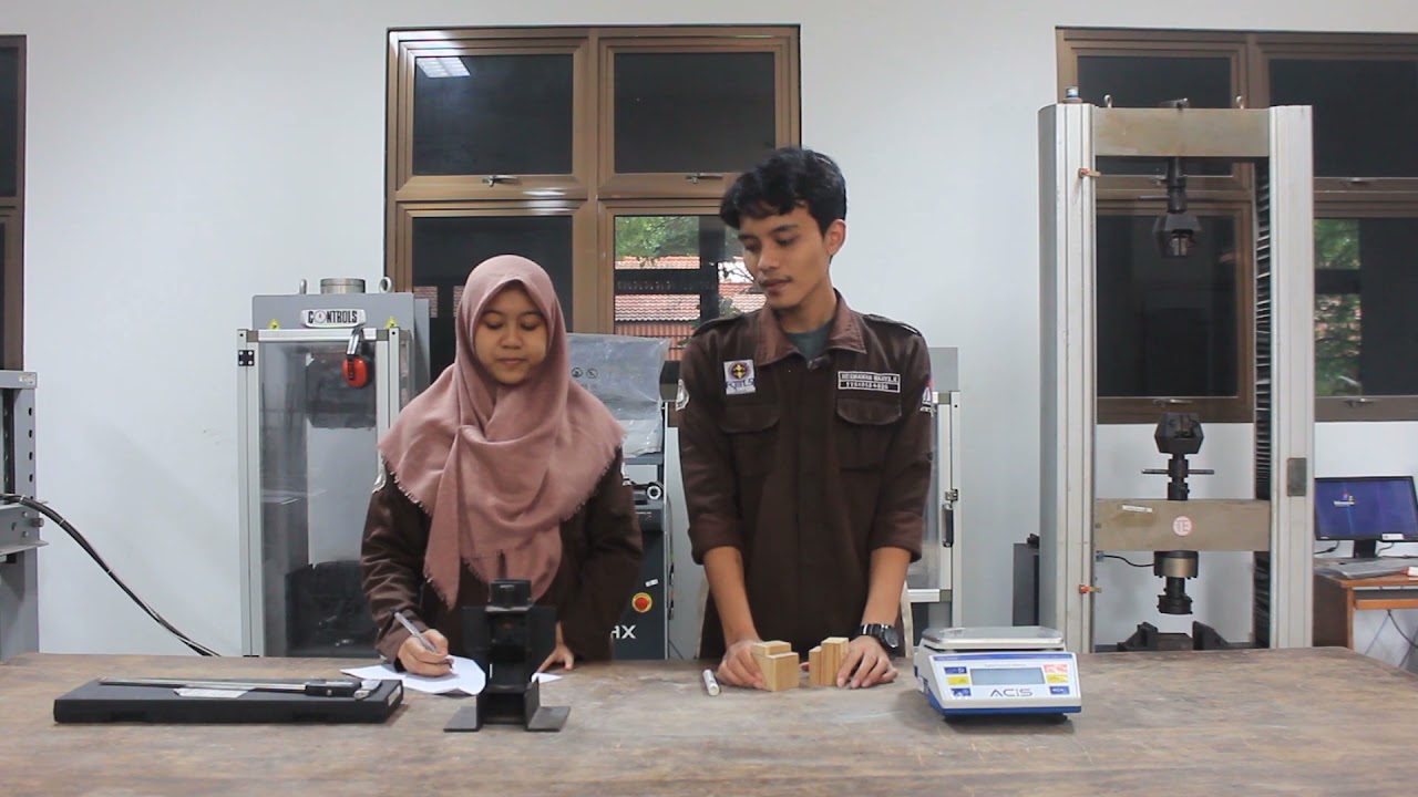 PENGUJIAN KUAT GESER KAYU