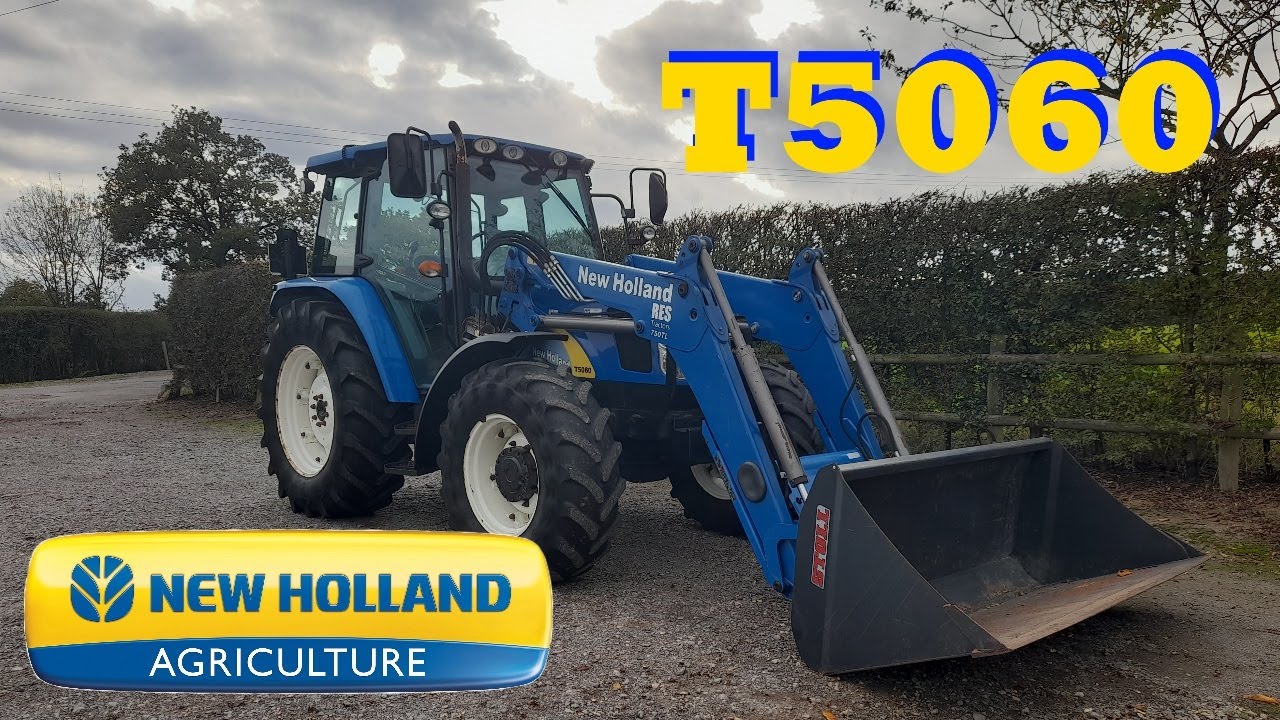 OUR NEW TRACTOR!! | NEW HOLLAND T5060 TRACTOR
