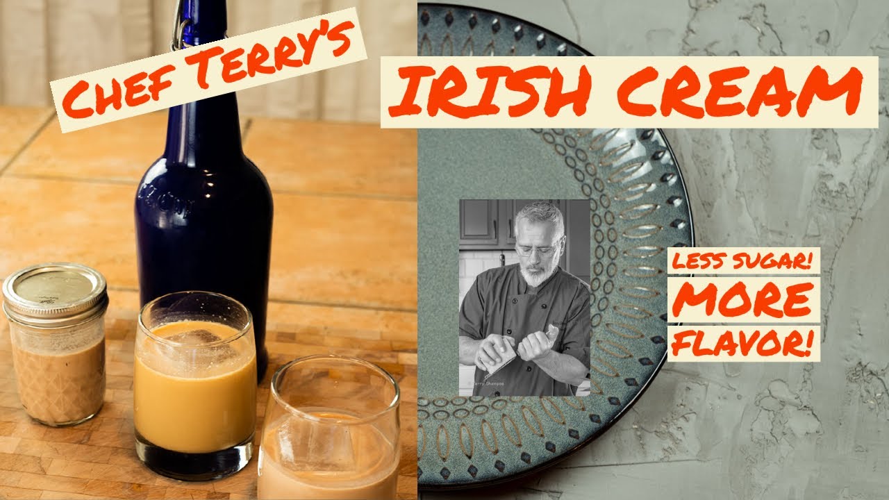 Making Irish Cream Liqueur - a reduced sugar Bailey's copycat recipe using Jameson's Irish Whiskey