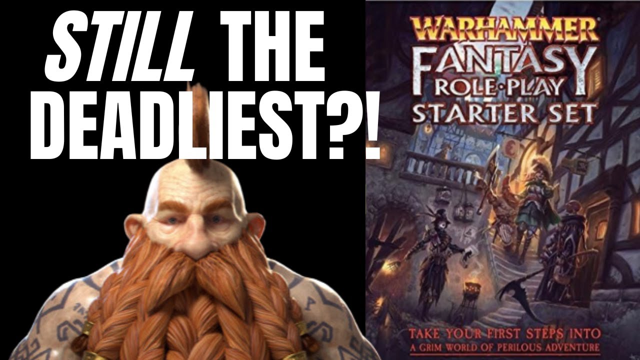 Обзор: Стартовый набор Warhammer. Самая смертоносная RPG всех времён?