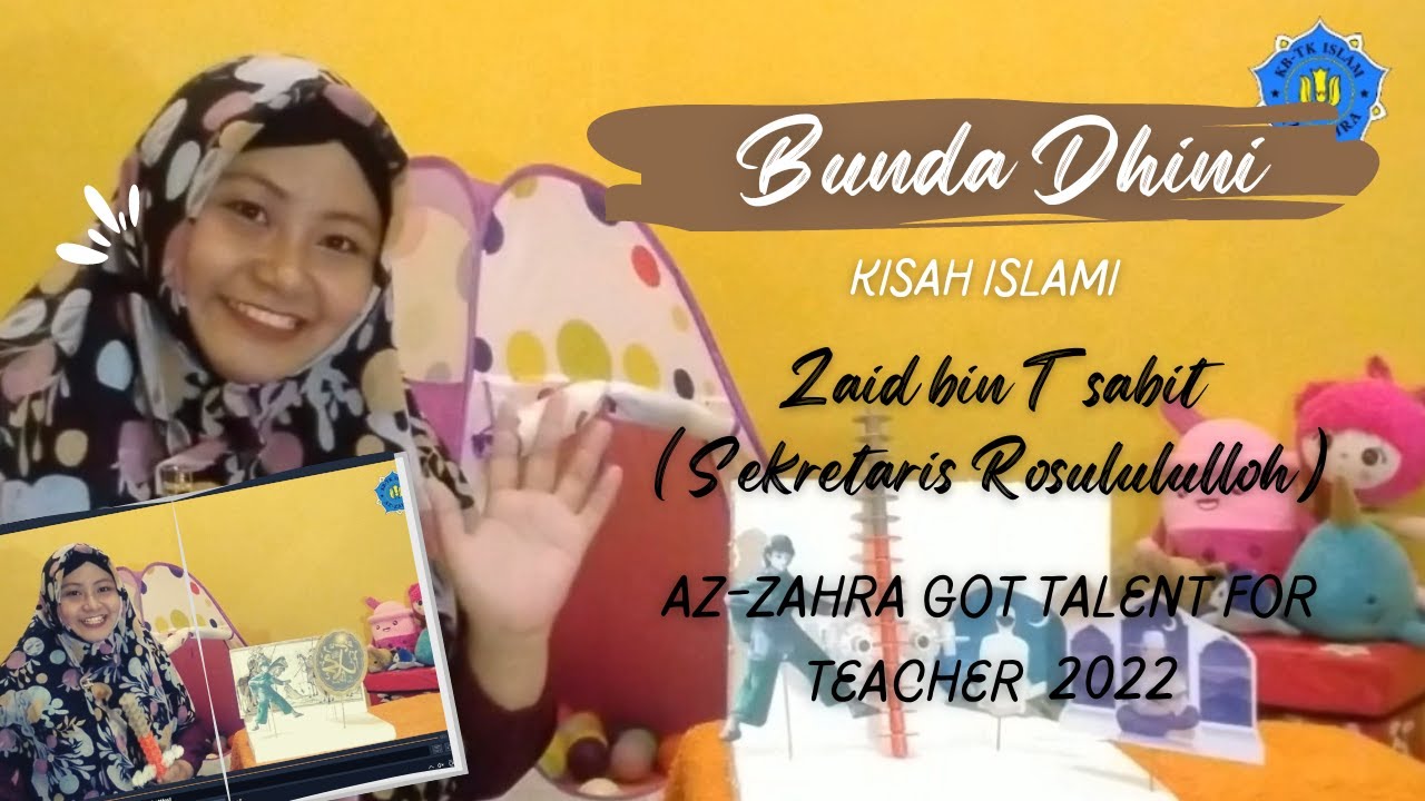 Kisah Islami Zaid bin Tsabit (Sekretaris Rosulullah) oleh Bunda Dhini
