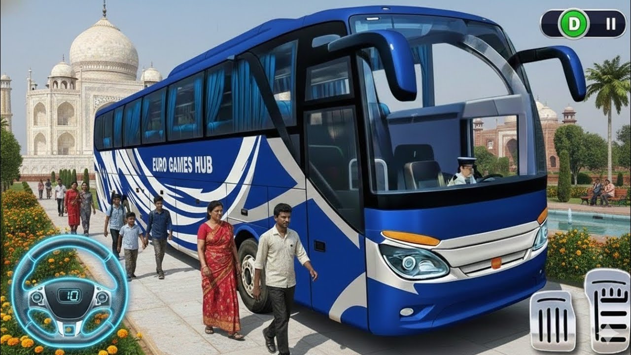 Extreme Bus Simulator 2026: Indian Offroad Bus Driving 3D Android Gameplay